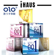 ihaus 001 OLO Kondom Premium | Ultra Nipis & Lembut | Selesa Dipakai | Private Packing