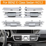 Dash Console A/C Air Vent Outlet Grille Repair Kit For Mercedes Benz E Class Sedan W212 E180 E200 E2