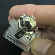 Cincin batu besi kursani asli