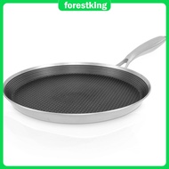 Crepe Pan Nonstick Honeycomb Dosa Pan Stainless Steel Kitchen Pancake Pan Induction Compatible Torti
