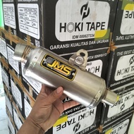 Slincer jms ovalknalpot 20 cm inlet hanger 38 mm