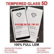 LAYAR Tampered GLASS TG ANTI-Scratch XIAOMI MI6X MI 6X MI A2 MIA2 FULL Screen