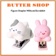 [BUTTER SHOP] Butter Family Figure Stapler Milkcat/Scrabbit Cat rabbit