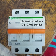 MCB DOMAE SCHNEIDER 3 PHASE 50A -DIASHOP18