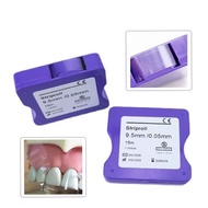 Dental Stainless Steel/Resin Film Matrix Bands - Light Cured Resin Clear Matrix Strips for Restorati