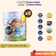 Sữa Hạt Miwako Vị Gạo 700gr x 8 Hộp (5.6kg) - Miwako HCM