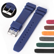 22mm Rubber Watch Strap Silicone Watch Band for Seiko 5 Diver Diving Galaxy Watch 6 5 Pro GT 2 Men Women Sport Watchbands Waterproof Gym Belt