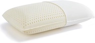 JOTOM 100% Natural Talalay Latex Latex Sleeping Bed Pillow – Luxury Queen Pillow for Side, Back, and Stomach Sleepers - Removable Breathable Cotton Cover (Queen (Medium Firm))
