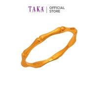 TAKA Jewellery 999 Pure Gold Ring - 5G Gold Generation