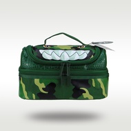 Australia smiggle original lunch bag kids bento bag boys camouflage dinosaur cool waterproof lunch box fruit bag 9 inch