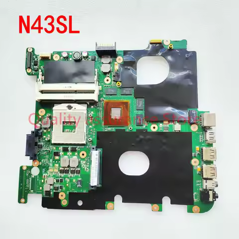 N43SL Mainboard REV:2.0 For ASUS N43S N43SM N43SL Laptop Motherboard GT540M/1GM Notebook N12P-GS-A1 