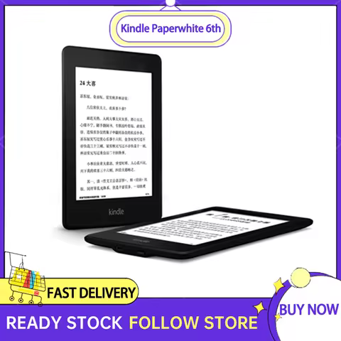 Kindle PaperWhite 2 / KPW2 with Backlight Kindle Paperwhite 6th Gen E-reader Kindle 6th Generation E