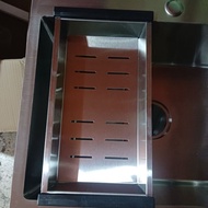 304 stainless steel plate drainer size 6045 / sink drainer for sink size 6045