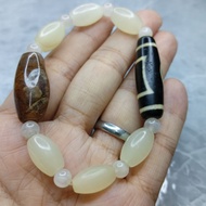 Bracelet bracelet Dzi Beads bracelet Dzi Beads Dzi Beads bracelet (9.5mm)