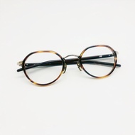 The Emperor's Use [Lemon Glasses] Straw Nines 999.9m-170 4912 Made In Japan Titanium Optical Glasses