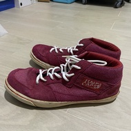 Vans Half Cab Size 42 Merah Maroon Ori Second