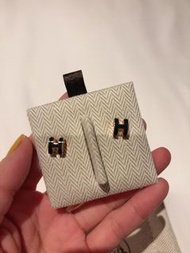 Hermes mini Pop h earring