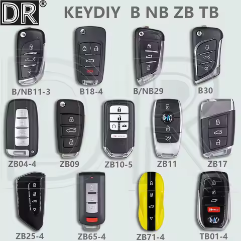 DR B11-3 B18-4 B29 B30 NB11-3 NB29 ZB09-3 ZB10-5 ZB11 ZB17 ZB25-4 ZB65-4 ZB71-4 Car DIY Key Shell Fo