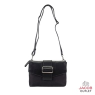 JACOB Women's Shoulder Bag Black/Pink Model 40624