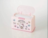 Hello Kitty - Hello Kitty 日版 口罩 收納盒 儲物盒 內置彈簧 可存放50-60個口罩 成人口罩 小童口罩 Hello Kitty - Hello Kitty Japanes