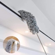 Smartconn Microfiber Duster for Cleaning with Extension Pole,Upgraded Extendable Up to 100 Inches Handle and Bendable Head Duster for Cleaning High Ceiling, Keyboard, Furniture,Ceiling Fan&amp;Cobweb