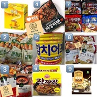 🇰🇷韓國人氣零食🇰🇷蒜蓉包🥖李家卡邦尼闊條麵🍝bibigo粥湯🍲呑拿魚脆片🍣（現貨）