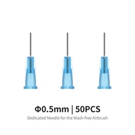 DSPIAE PT-AB Wash-Free Airbrush Accessories 0.3mm 0.5mm Spray Needle for Wash-Free Airbrush Replacem