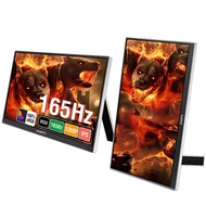 จอเกมมิ่งพกพาขนาด 16 นิ้ว 165Hz/120Hz 300cd/m² แสงสีฟ้าต่ำ สำหรับ XBox PS4 / 5 Switch โทรศัพท์มือถือ
