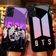 MK-43 BTS ARMY Liquid HD Glass Casing for OPPO A57 A77S A17 A36 A77 A57S A76 A96 Realme C30S C55 C33