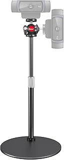 Webcam Stand Desk Stand 360° Ball Head Webcam Tripod for Logitech C922 C930e C920 C615 C960 C920x BR