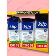 Thinwall Kiip Square 1000 Sq, 1500 Sq, 2000 Sq and 3000 Sq contents 25 Pcs