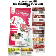 ENAM PULUH ENAM 66 BEDAK ICE BLENDED | SERBUK AIR BALANG | AIS BLEND 800gm