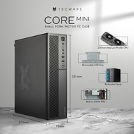 # TECWARE Core Mini SFF mATX mITX Case With 250W PSU # [BLACK]
