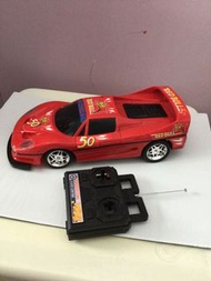 搖控大跑車  💥39cm 經典懷舊搖控大跑車 童年回憶 經典收藏 玩具車 搖控車 法拉利 兒童玩具 禮物