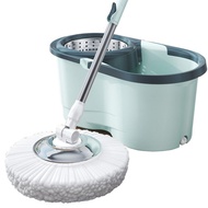 mop lantai spin mop lantai Hands-Free Mop Rotating Mop Bucket Support Cloth Mop Bucket Mop Household