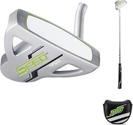 Golf Mallet Putters for Kids with Headcover Golf Push Rod for Boys and Girls 130-175cm in Height to 