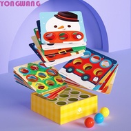 YONGWANG66HR Montessori Baby Toys, Early Education Shape Sorter Jigsaw Board Games, Large Particles 