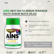 Penawar Mata Ains Eye Care Supplement Mata Ubat Mata Rabun Katarak Silau Original 20 Capsule Ains