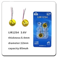 LIR1254 3.6V 65mah Replacement Battery for Bluetooth Headphones
