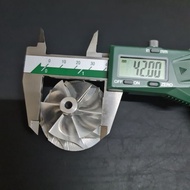 IHI RHF4 Turbo Billet Fin 42mm Inducer