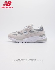 นิวบาลานซ์ New Balance 992 Retro Casual Sneakers Classic Comfort and Stylish Versatility NB รองเท้าวิ่ง รองเท้าวิ่ง รองเท้าเทรนนิ่ง รองเท้าสเก็ตบอร์ด รองเท้าผ้าใบสีขาว