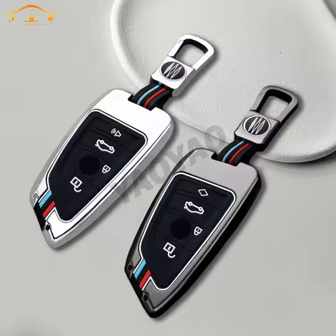 Zinc Alloy Car Remote Key Case Cover For BMW 3 5 7 Series G20 G30 X1 X4 X5 X3 45e G05 X6 F20 I4 35i 