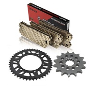 525 Motorcycle Front  Rear Sprocket Chain Set Kits For BMW F650 F700 F800 GS F650GS F700GS F800GS 20