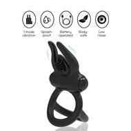 The Beetle Vibrating Dual Cock Ring, Adult Male/Couple Sex Toy SX14138