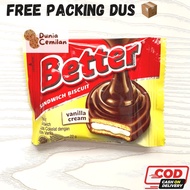 Better Vanilla Cream Chocolate Biscuits 22g SINGLE