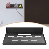 [xdnblun] Iron Floating Shelf Storage Rack Router Shelf Multi-purpose Shelf for Speaker TV Cable Box