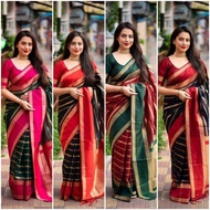 New Launching Design Lichi Silk Banarasi Saree /Saree Sutera Lichi