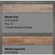 Roman Granit 90x15 dnorth series/ granit kayu / granit kayu murah /