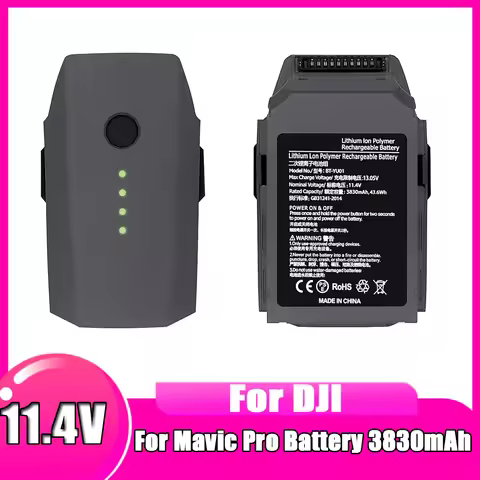 For Mavic Pro Battery 3830mAh Flight Time of 27 Minutes Compatible with Mavic Pro Series Intelligent