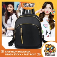 iHOME 1040 Black color backpack women nylon small backpack beg wanita